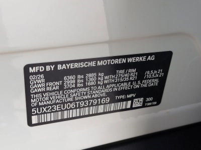 2026 BMW X5 xDrive40i Sports Activity Vehicle