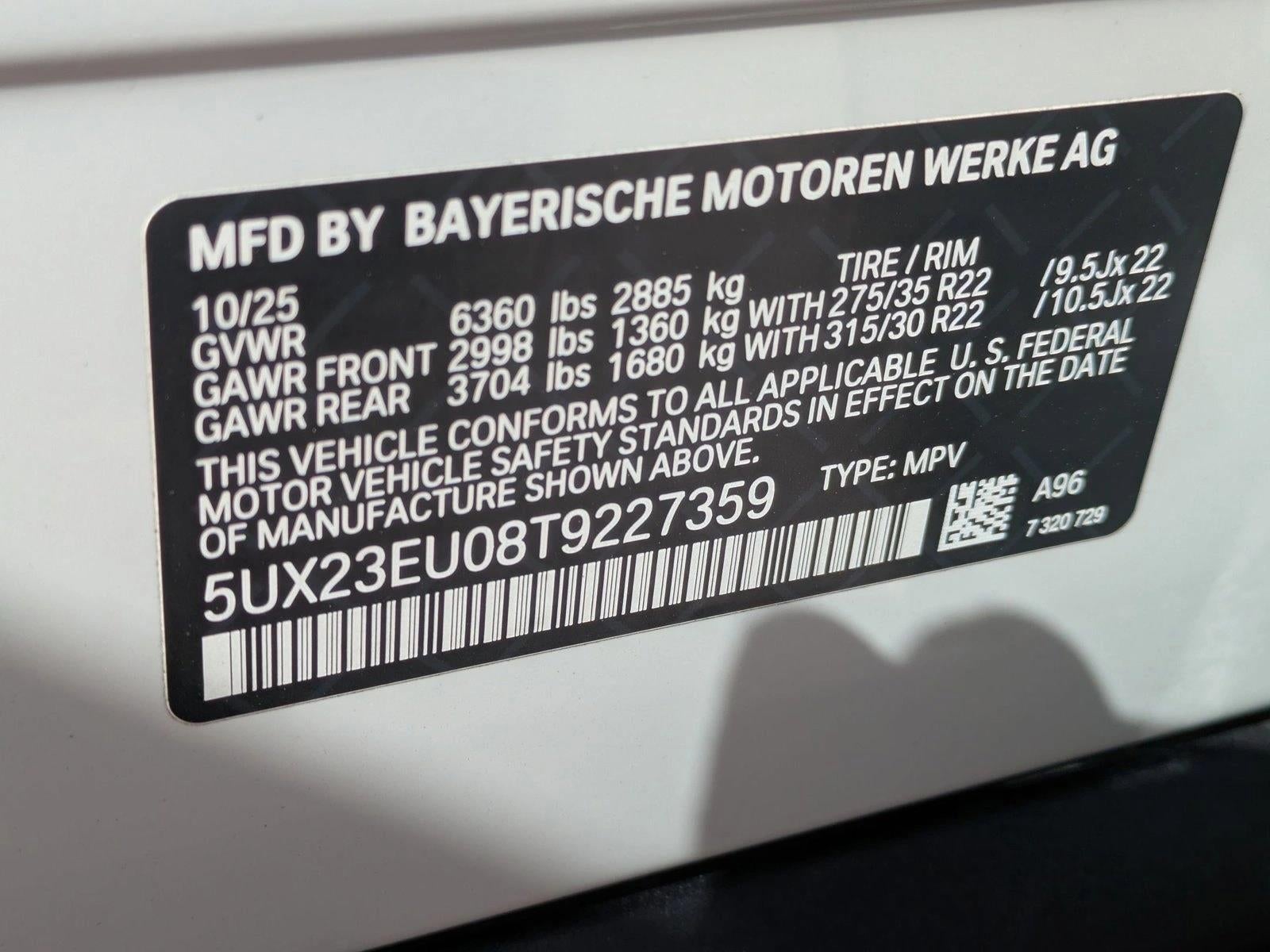 2026 BMW X5 xDrive40i Sports Activity Vehicle