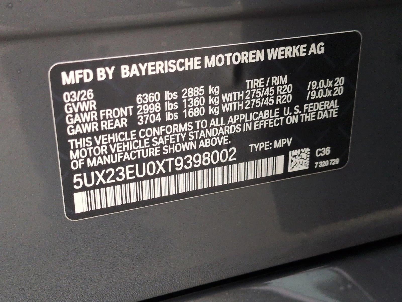 2026 BMW X5 xDrive40i Sports Activity Vehicle