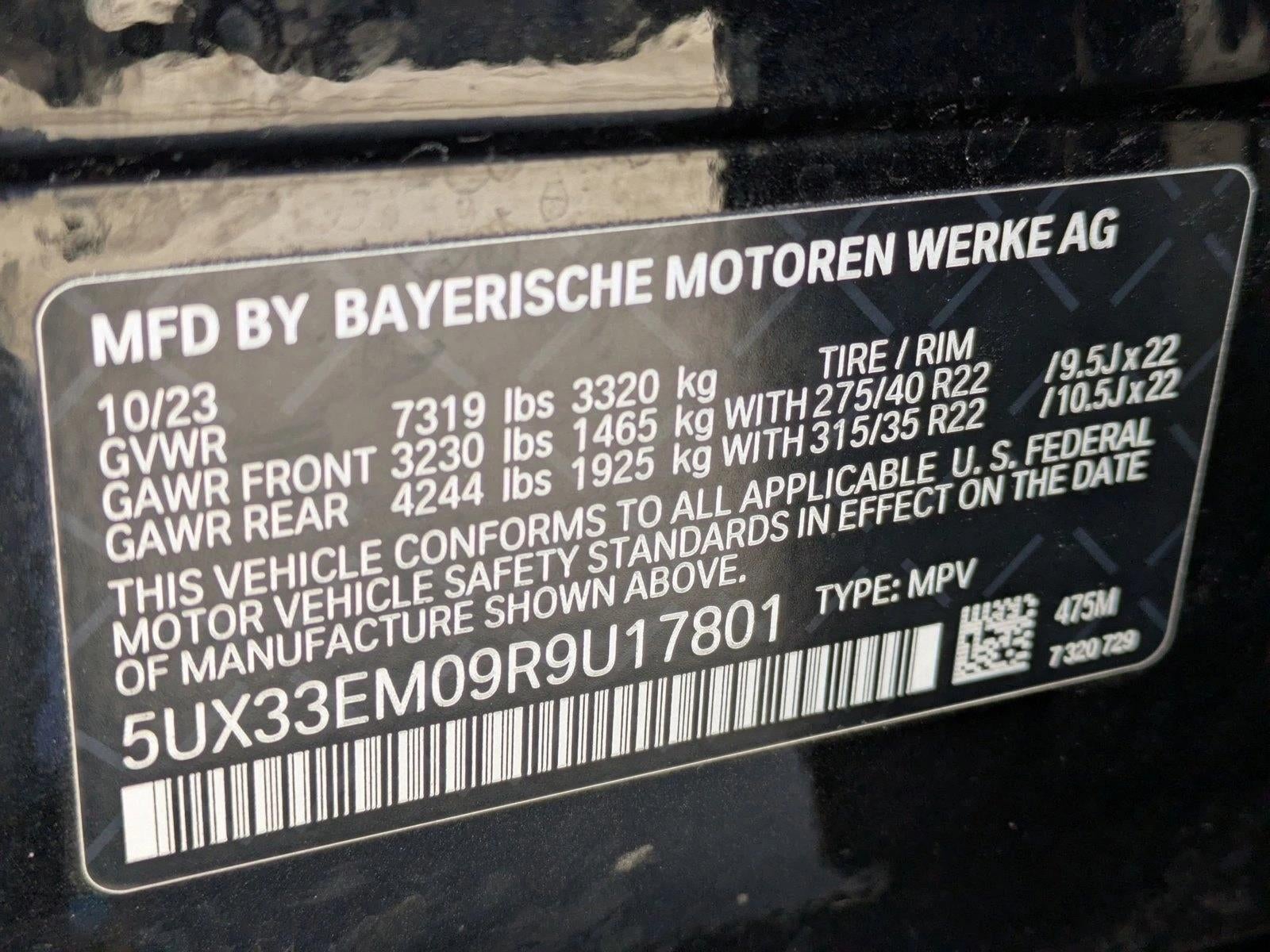 2024 BMW X7 M60i Sports Activity Vehicle