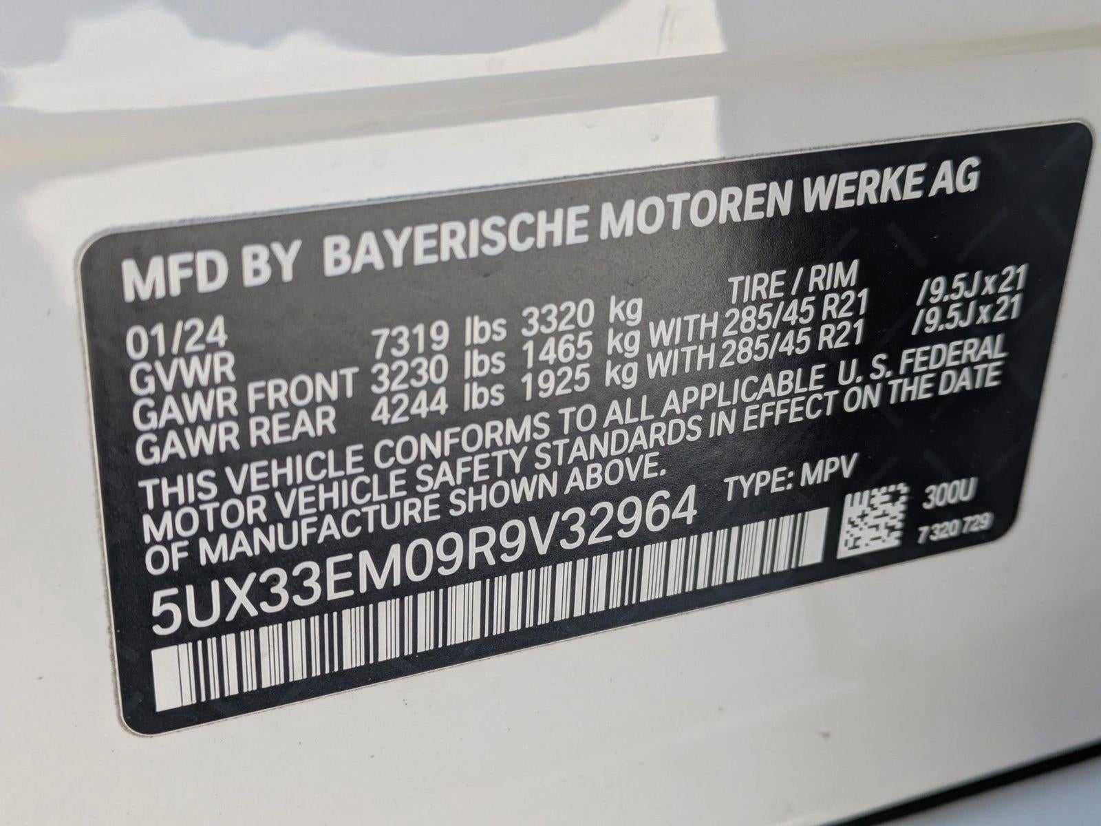 2024 BMW X7 M60i Sports Activity Vehicle