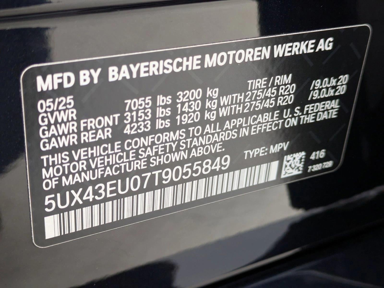 2026 BMW X5 xDrive50e Plug-In Hybrid