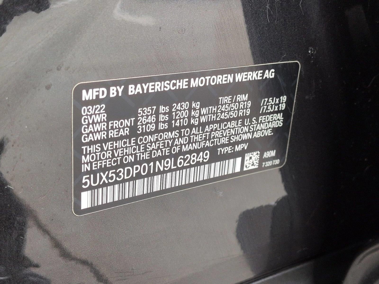 2022 BMW X3 xDrive30i Sports Activity Vehicle