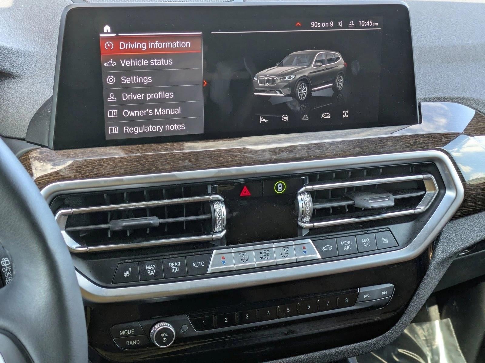 2024 BMW X3 xDrive30i Sports Activity Vehicle