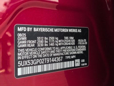 2026 BMW X3 30 xDrive Sports Activity Vehicle
