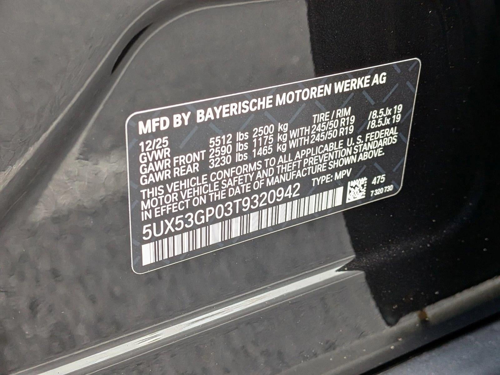 2026 BMW X3 30 xDrive Sports Activity Vehicle