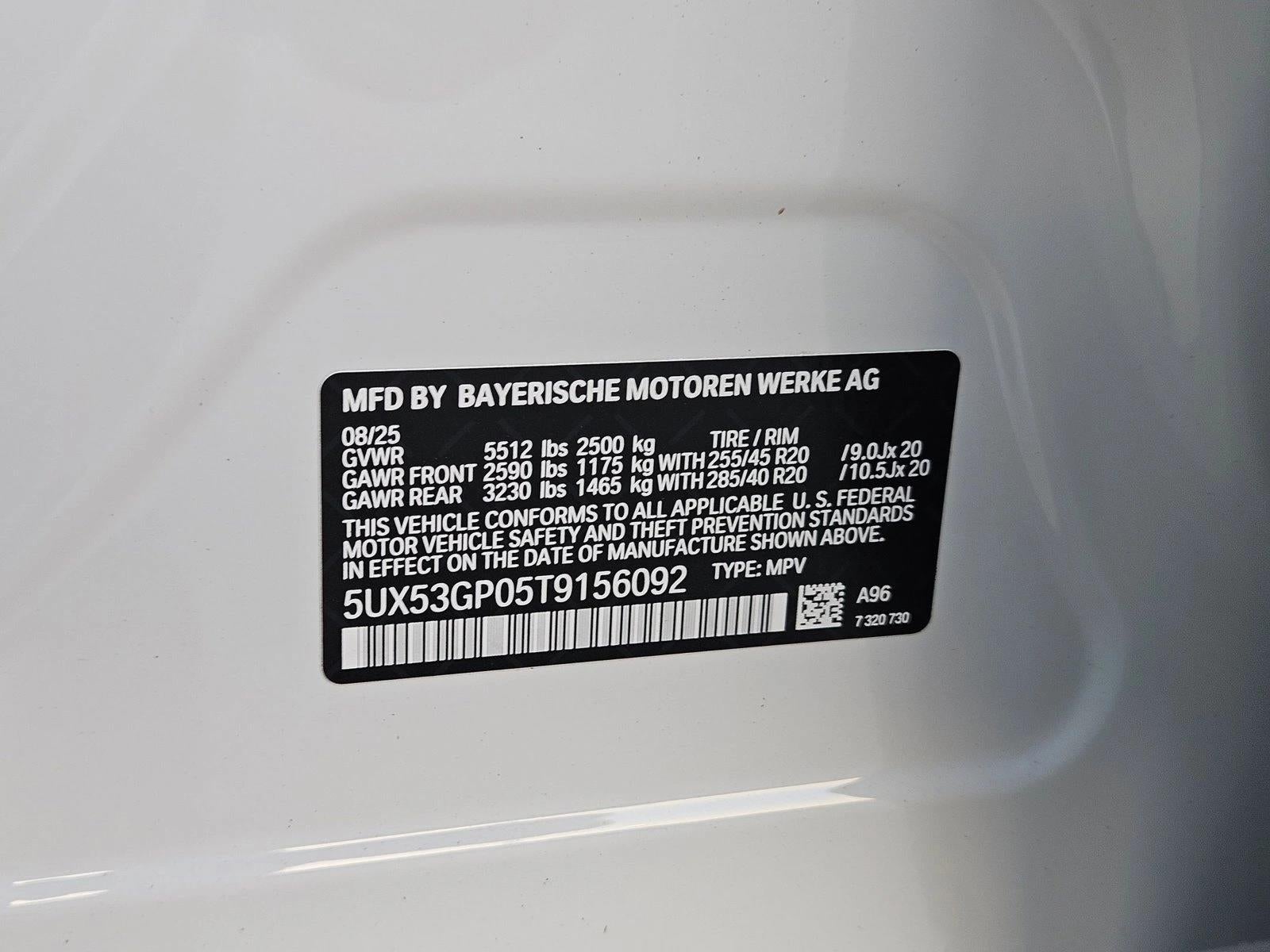 2026 BMW X3 30 xDrive Sports Activity Vehicle