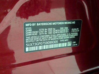 2025 BMW X3 M50 xDrive Sports Activity Vehicle