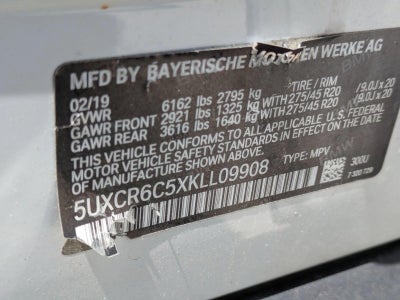 2019 BMW X5 xDrive40i Sports Activity Vehicle