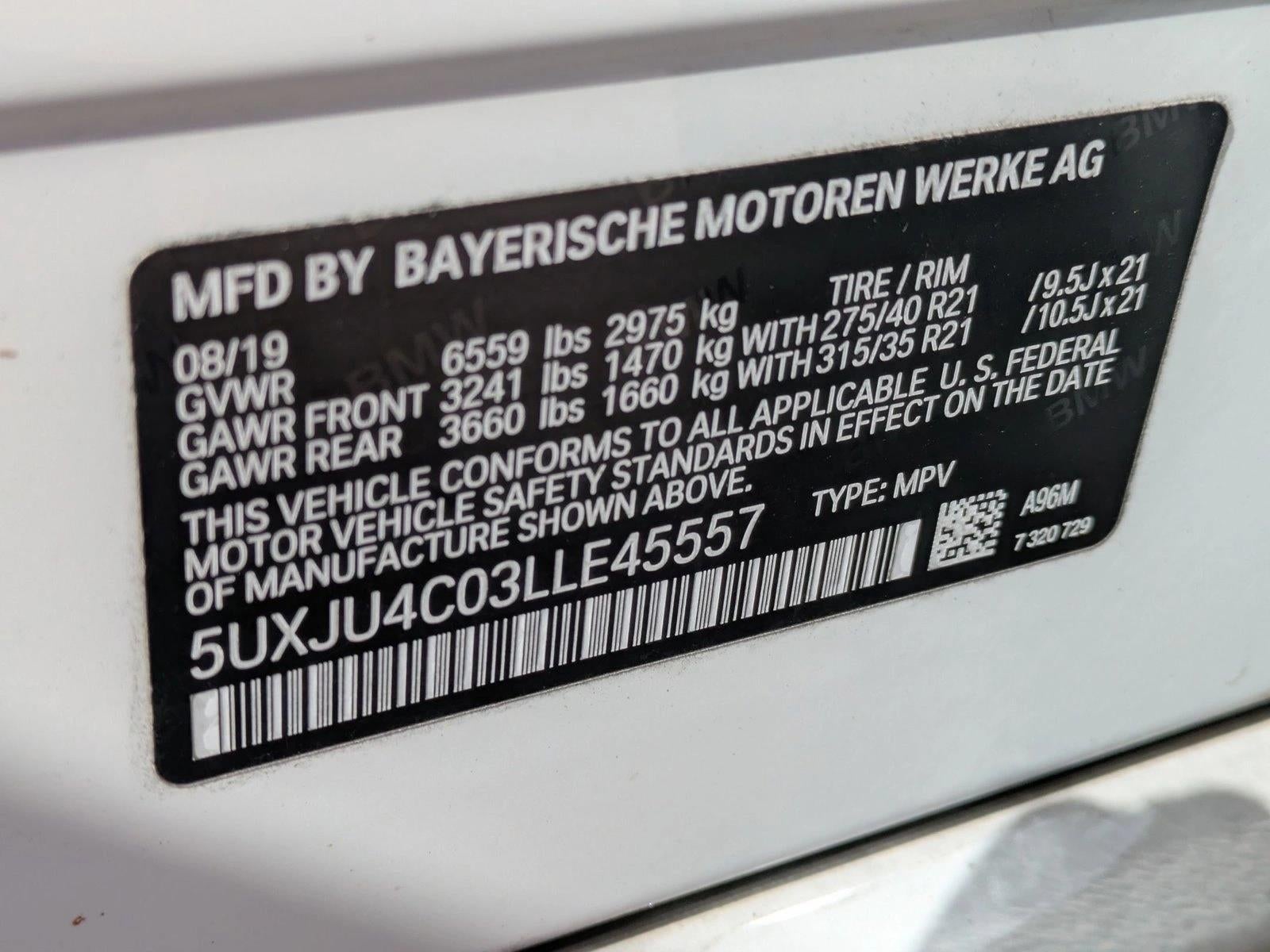 2020 BMW X5 M50i Sports Activity Vehicle