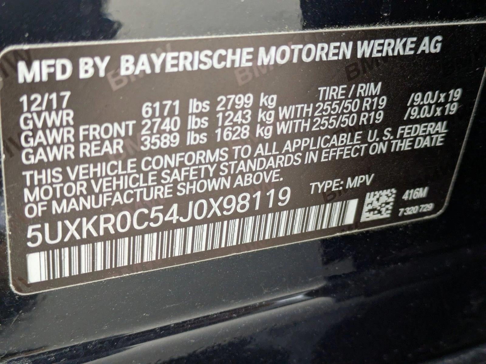 2018 BMW X5 xDrive35i Sports Activity Vehicle