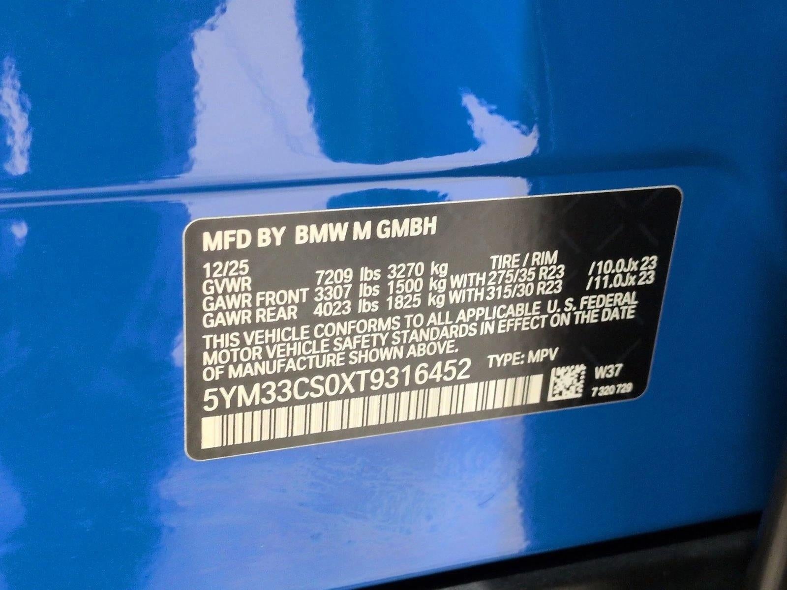 2026 BMW XM XM Label Sports Activity Vehicle