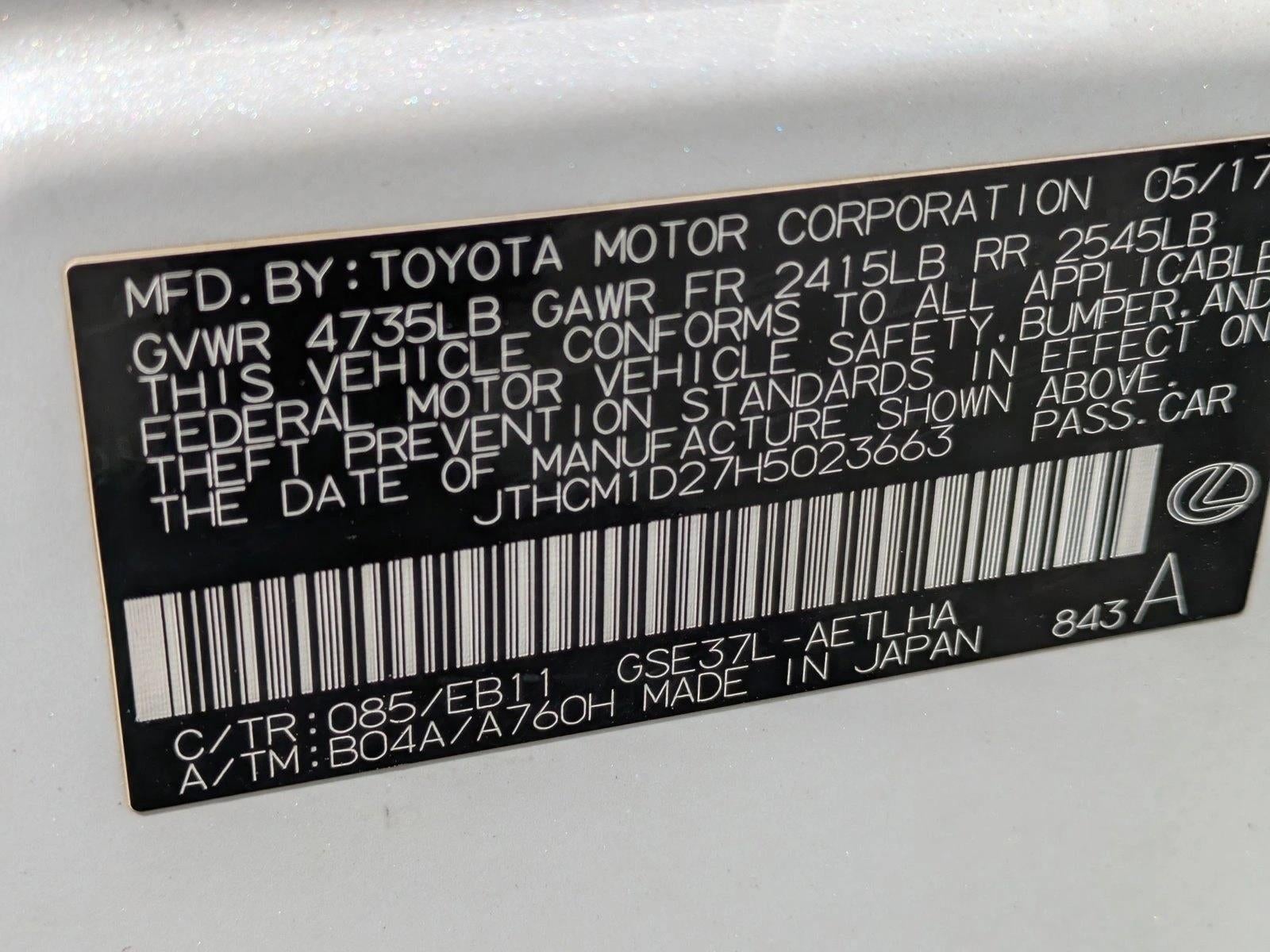 2017 Lexus IS 300 AWD