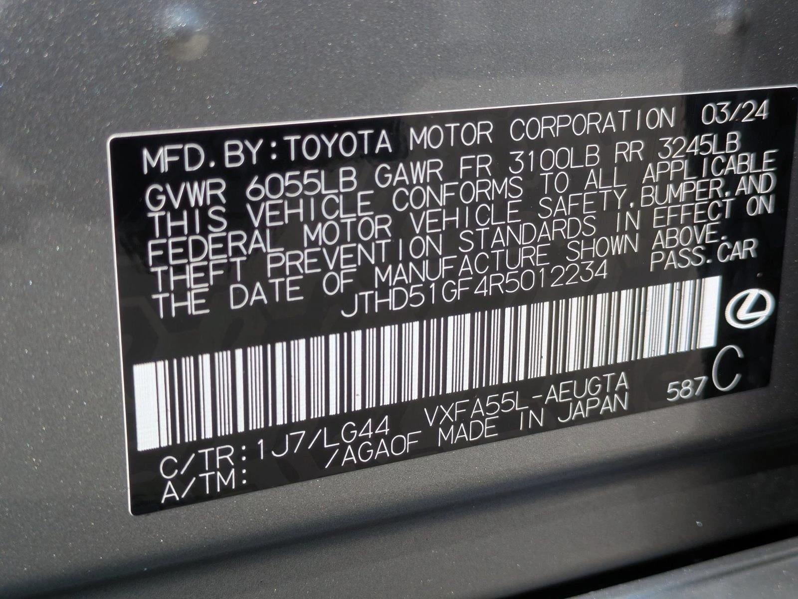 2024 Lexus LS 500 AWD