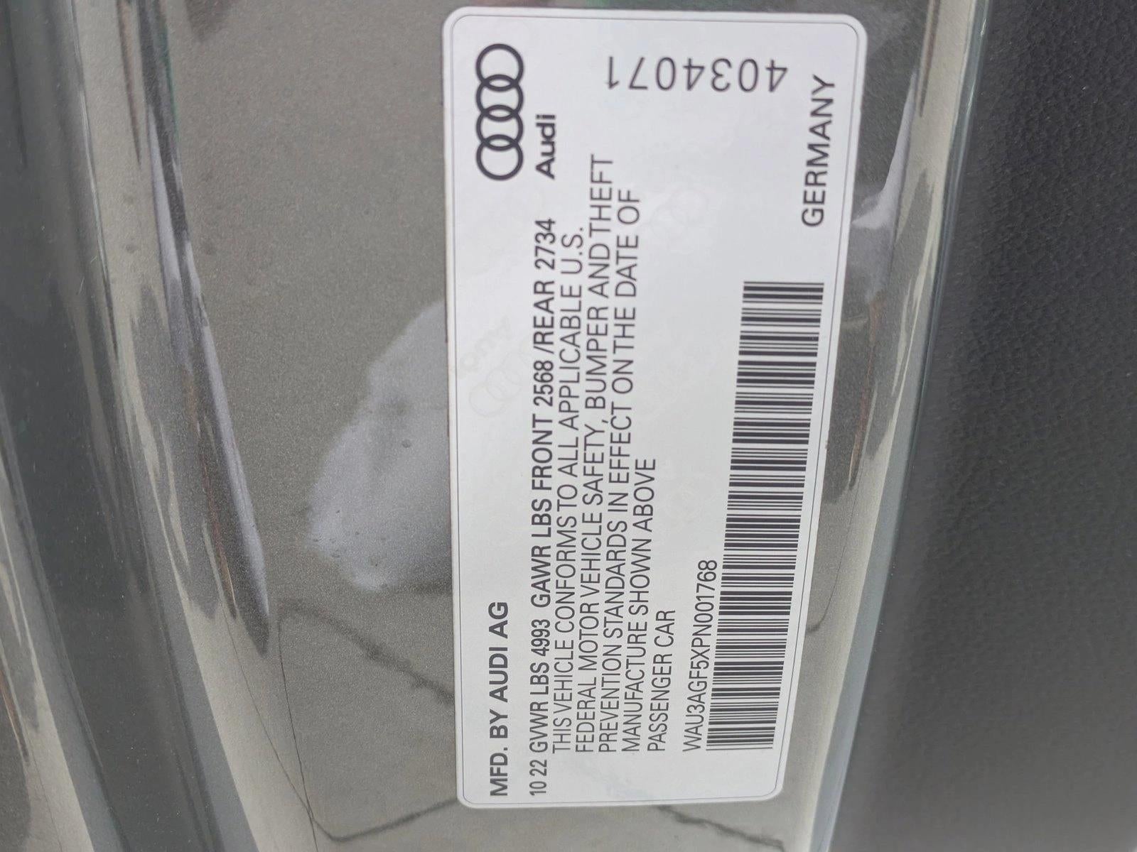 2023 Audi A5 Cabriolet S line Premium 45 TFSI quattro