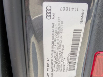 2022 Audi S5 Sportback Premium Plus 3.0 TFSI quattro