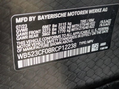 2024 BMW iX Sports Activity Vehicle