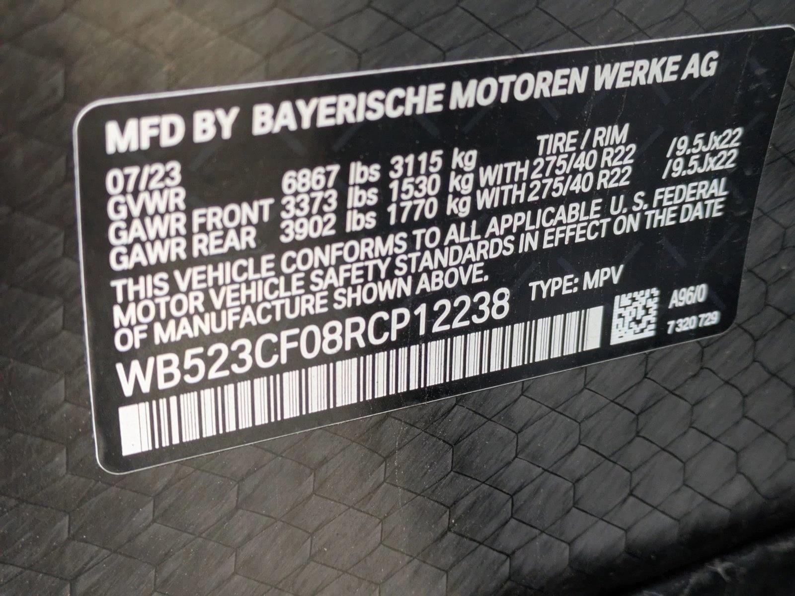 2024 BMW iX Sports Activity Vehicle