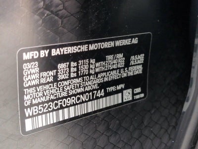 2024 BMW iX Sports Activity Vehicle