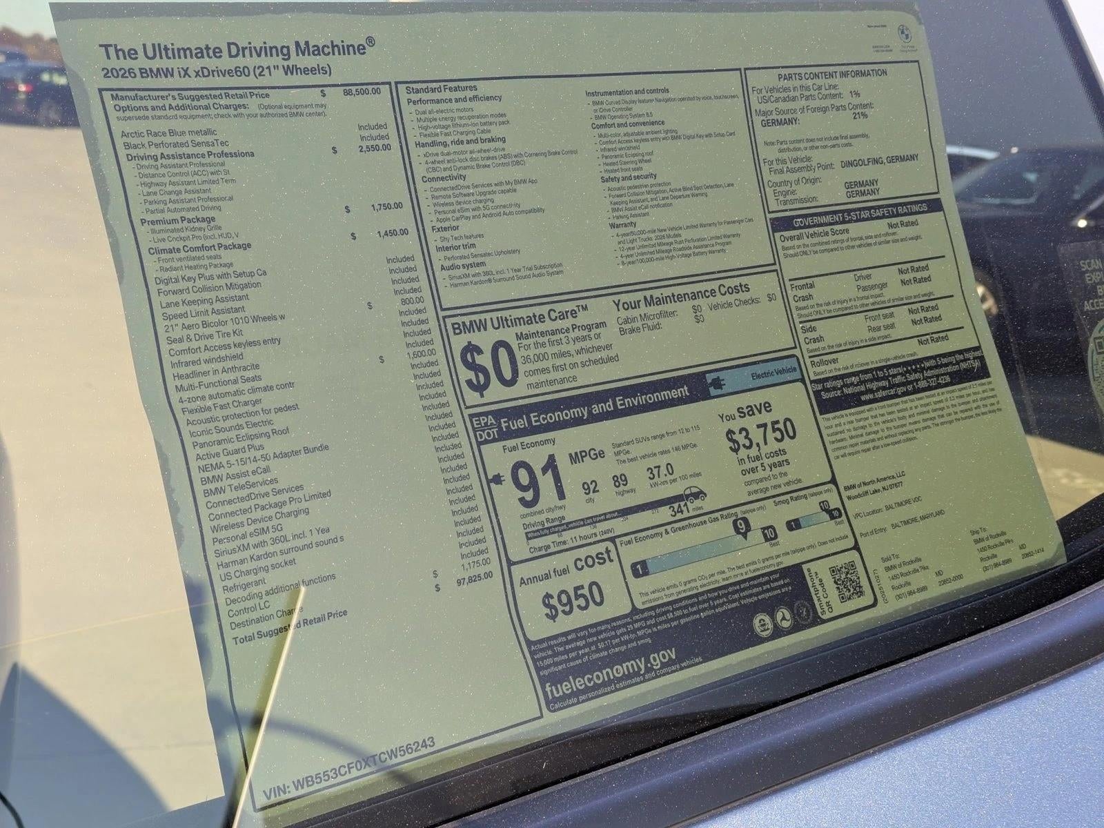 2026 BMW iX Sports Activity Vehicle