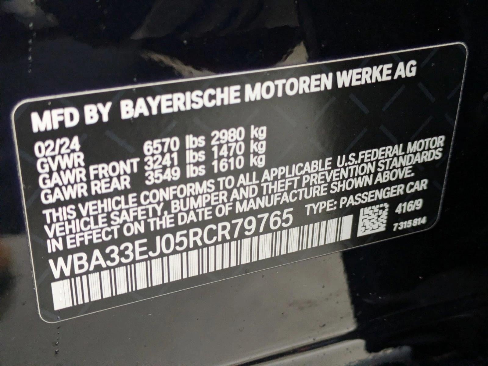 2024 BMW 760i xDrive Sedan