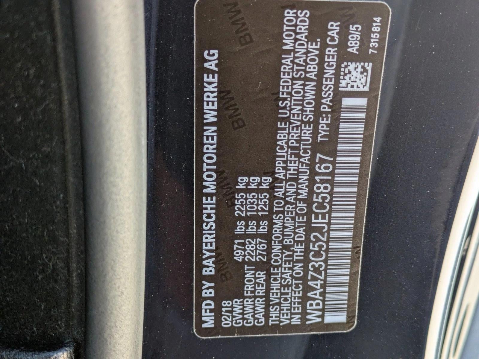 2018 BMW 430i xDrive Convertible