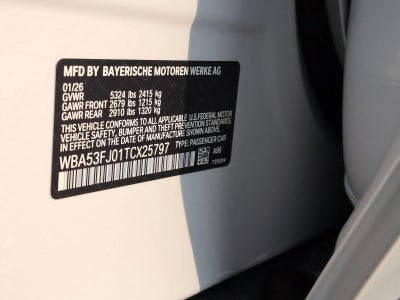 2026 BMW 530i xDrive Sedan