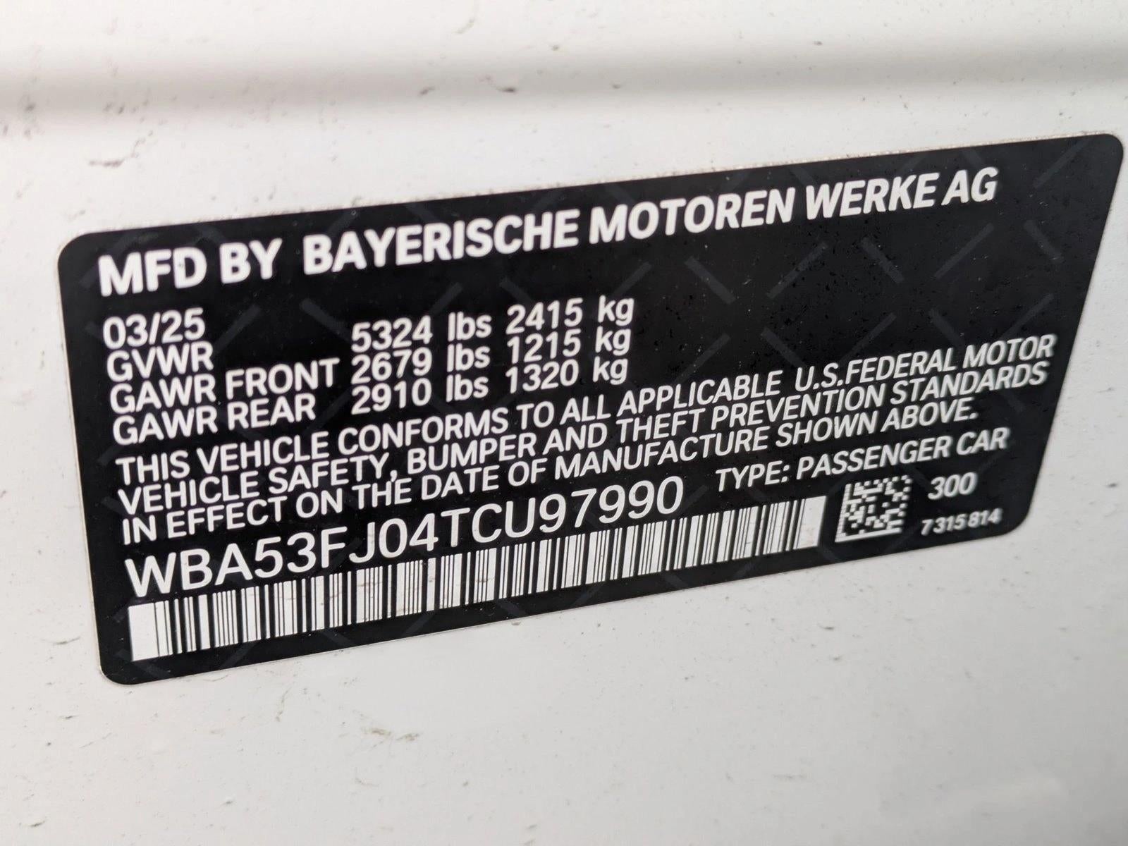 2026 BMW 530i xDrive Sedan