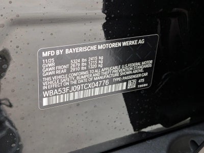 2026 BMW 530i xDrive Sedan