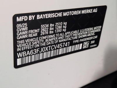 2026 BMW 540i xDrive Sedan