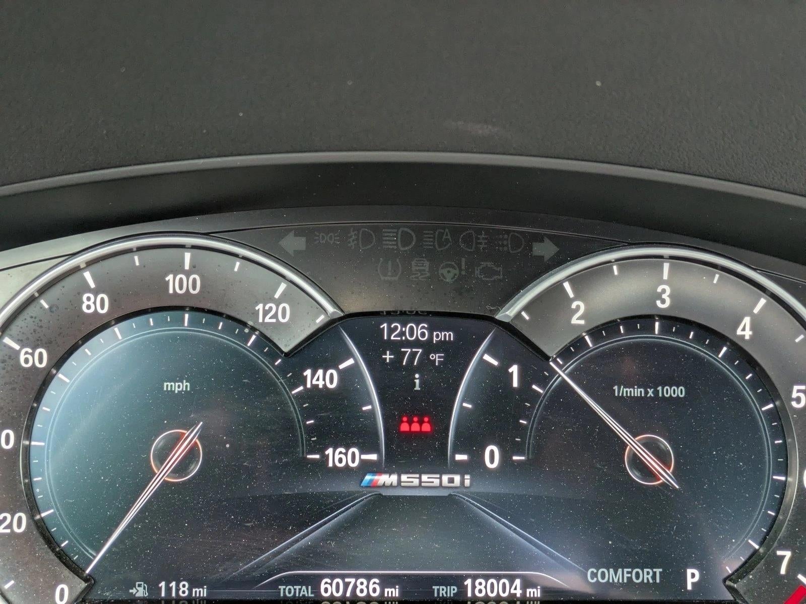 2018 BMW M550i xDrive Sedan