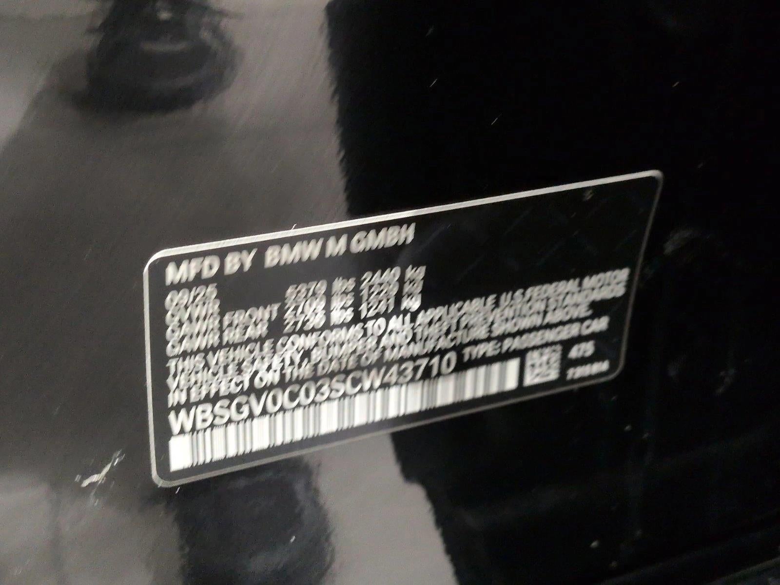 2025 BMW M8 M8 Competition Gran Coupe