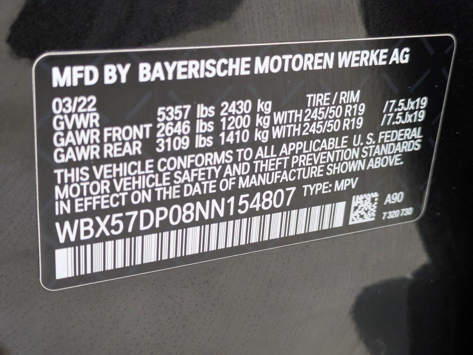 2022 BMW X3 xDrive30i Sports Activity Vehicle