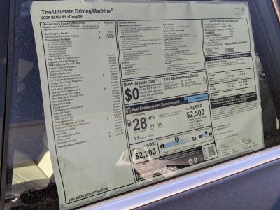 2026 BMW X1 xDrive28i Sports Activity Vehicle