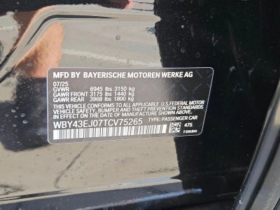 2026 BMW i7 eDrive50 Sedan