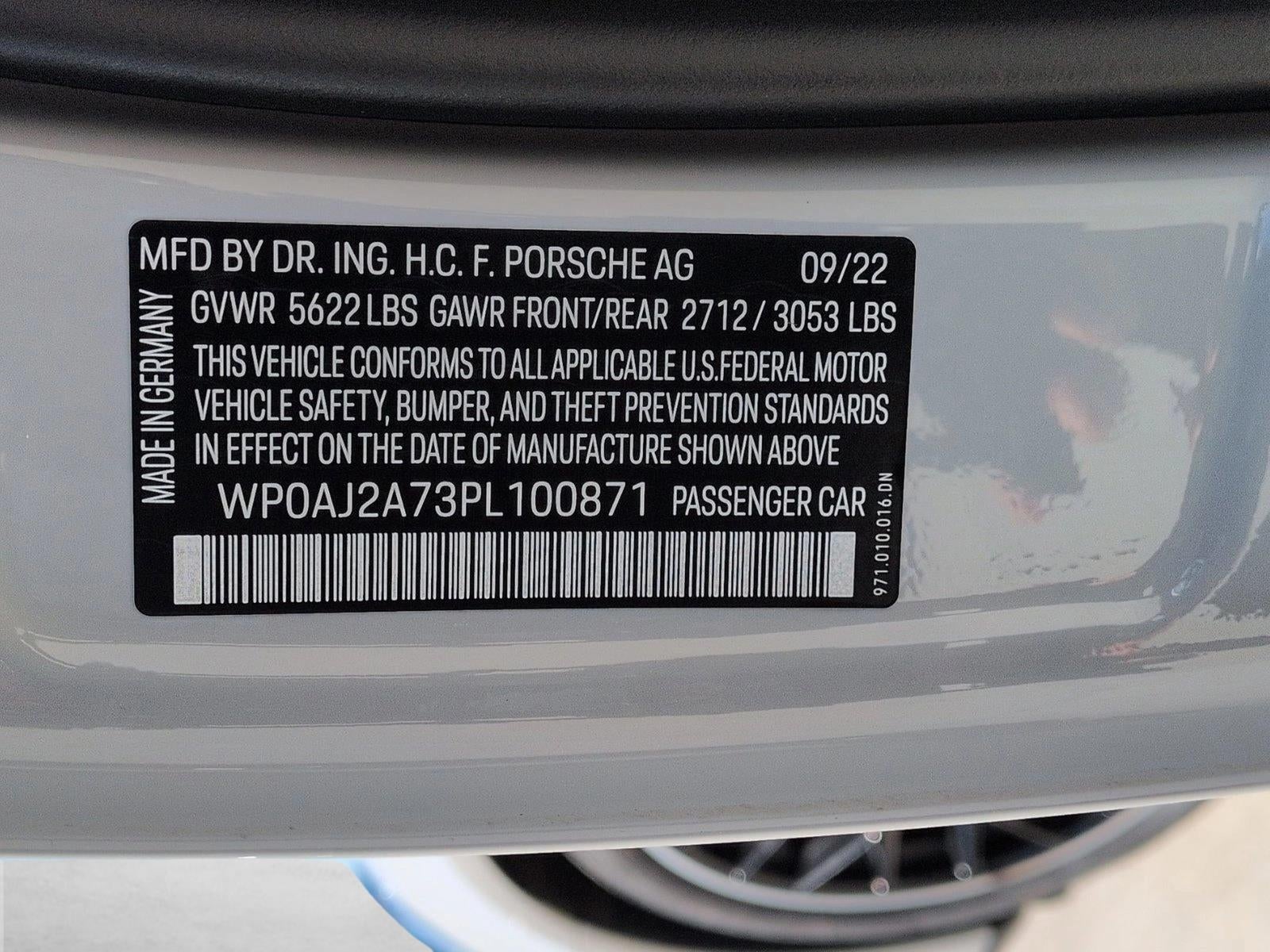 2023 Porsche Panamera 4 Platinum Edition AWD