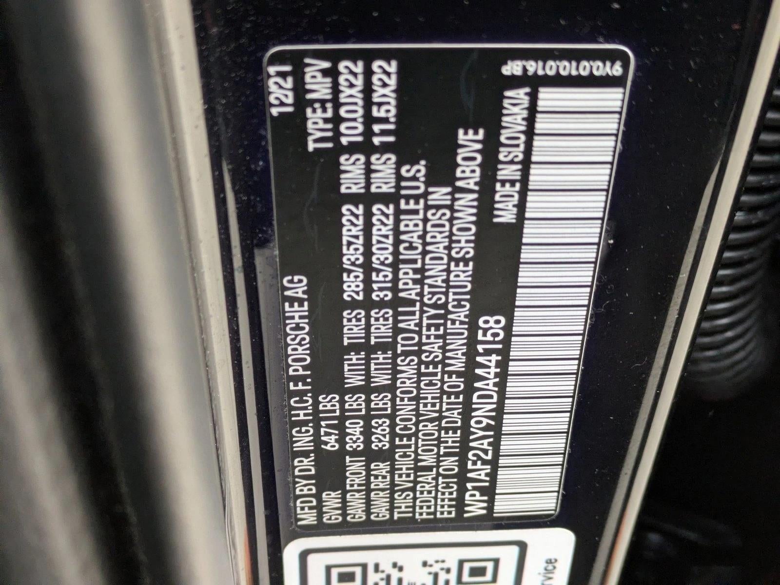 2022 Porsche Cayenne Turbo AWD