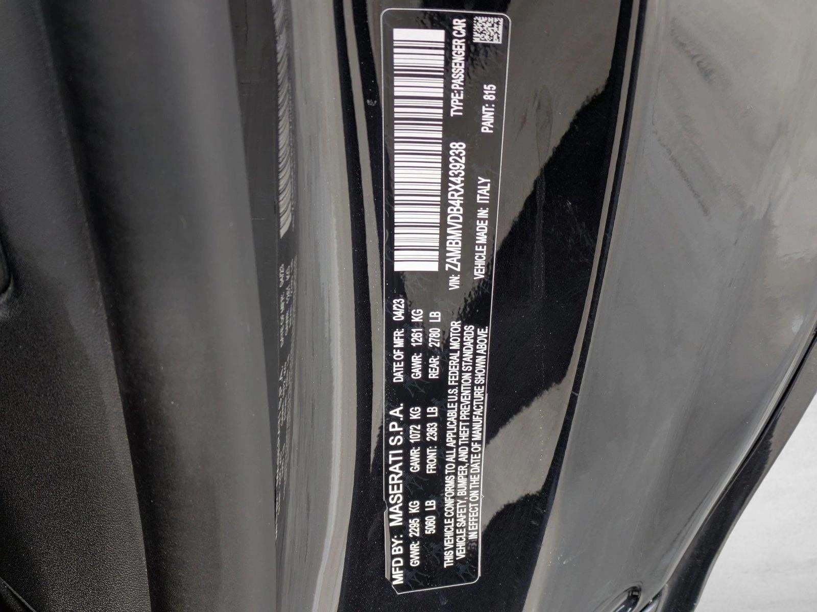 2024 Maserati GranTurismo Trofeo 3.0L