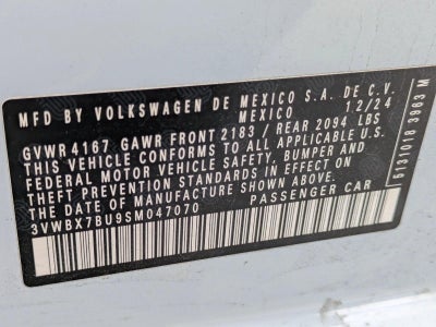 2025 Volkswagen Jetta Sport Auto