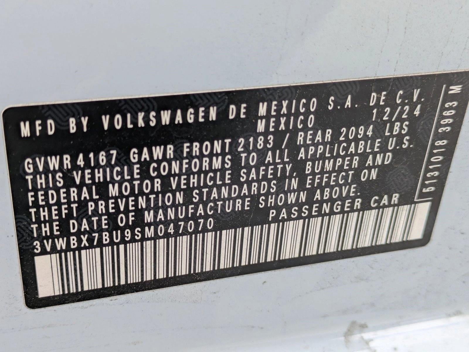 2025 Volkswagen Jetta Sport Auto