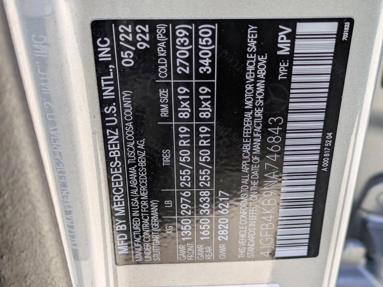 2022 Mercedes-Benz GLE GLE 350 4MATIC® SUV