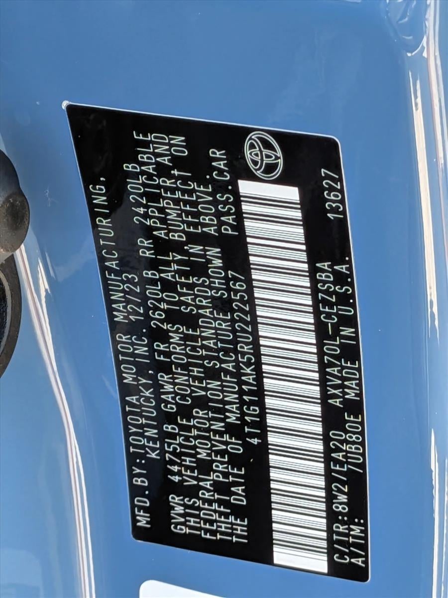 2024 Toyota Camry SE Auto (Natl)