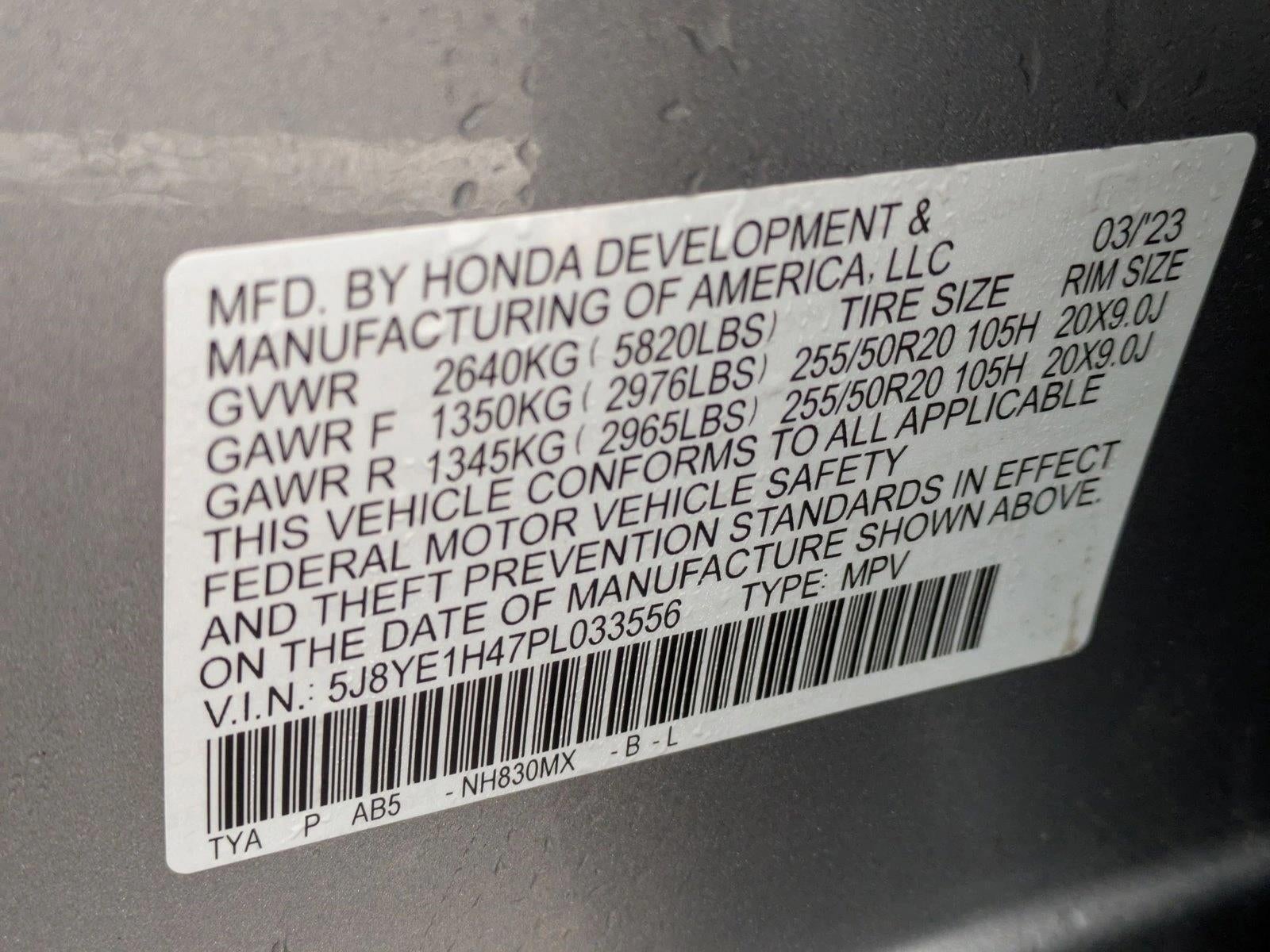 2023 Acura MDX SH-AWD w/Technology Package