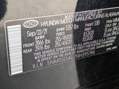 2022 Hyundai SANTA FE Calligraphy AWD