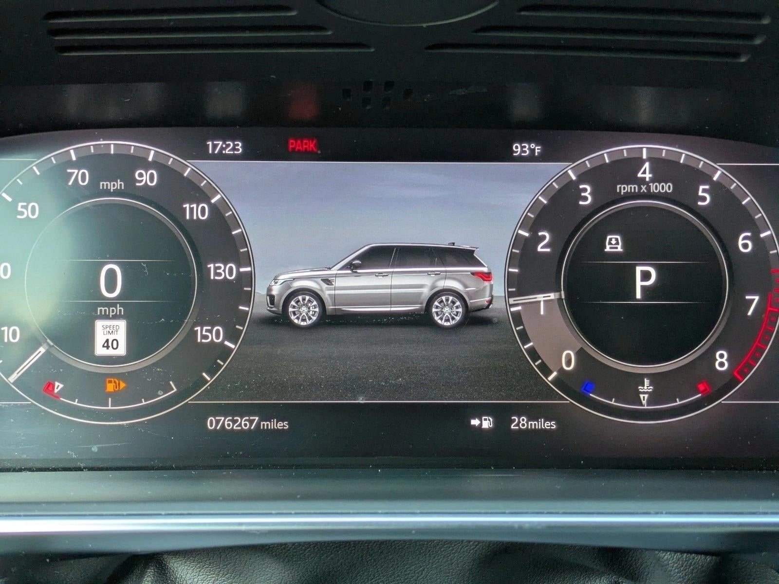 2020 Land Rover Range Rover Sport Turbo i6 MHEV HSE