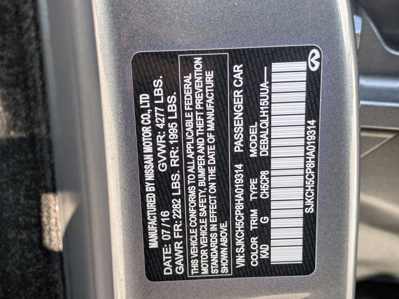 2017 INFINITI QX30 Luxury FWD