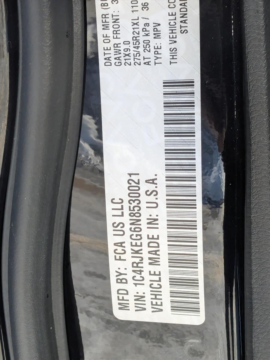 2022 Jeep Grand Cherokee L Summit Reserve 4x4