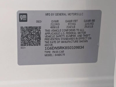 2025 Cadillac CT5 4dr Sdn Premium Luxury