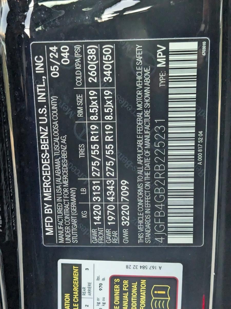 2024 Mercedes-Benz GLE GLE 450e Plug-In Hybrid 4MATIC® SUV