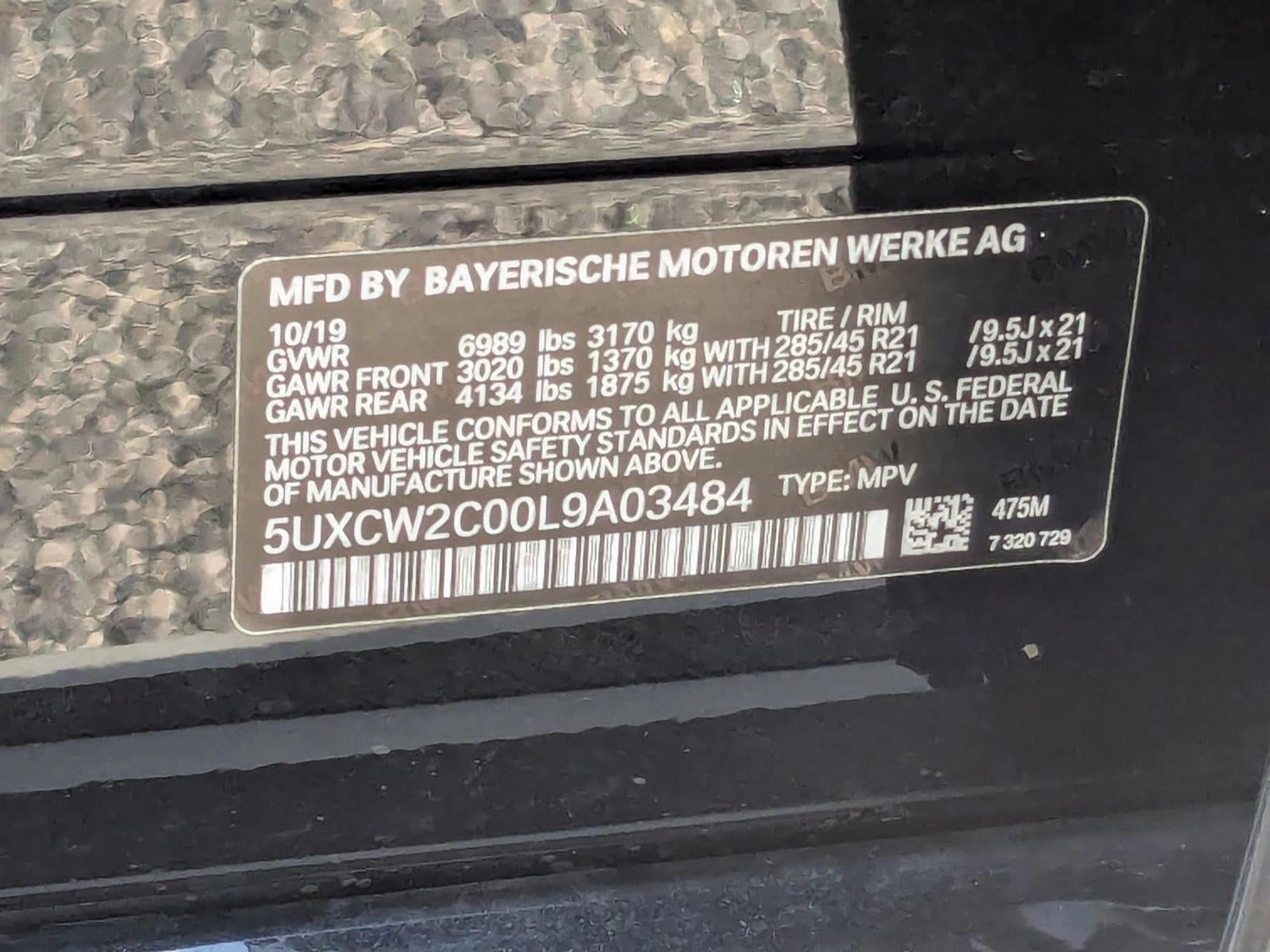 2020 BMW X7 xDrive40i Sports Activity Vehicle